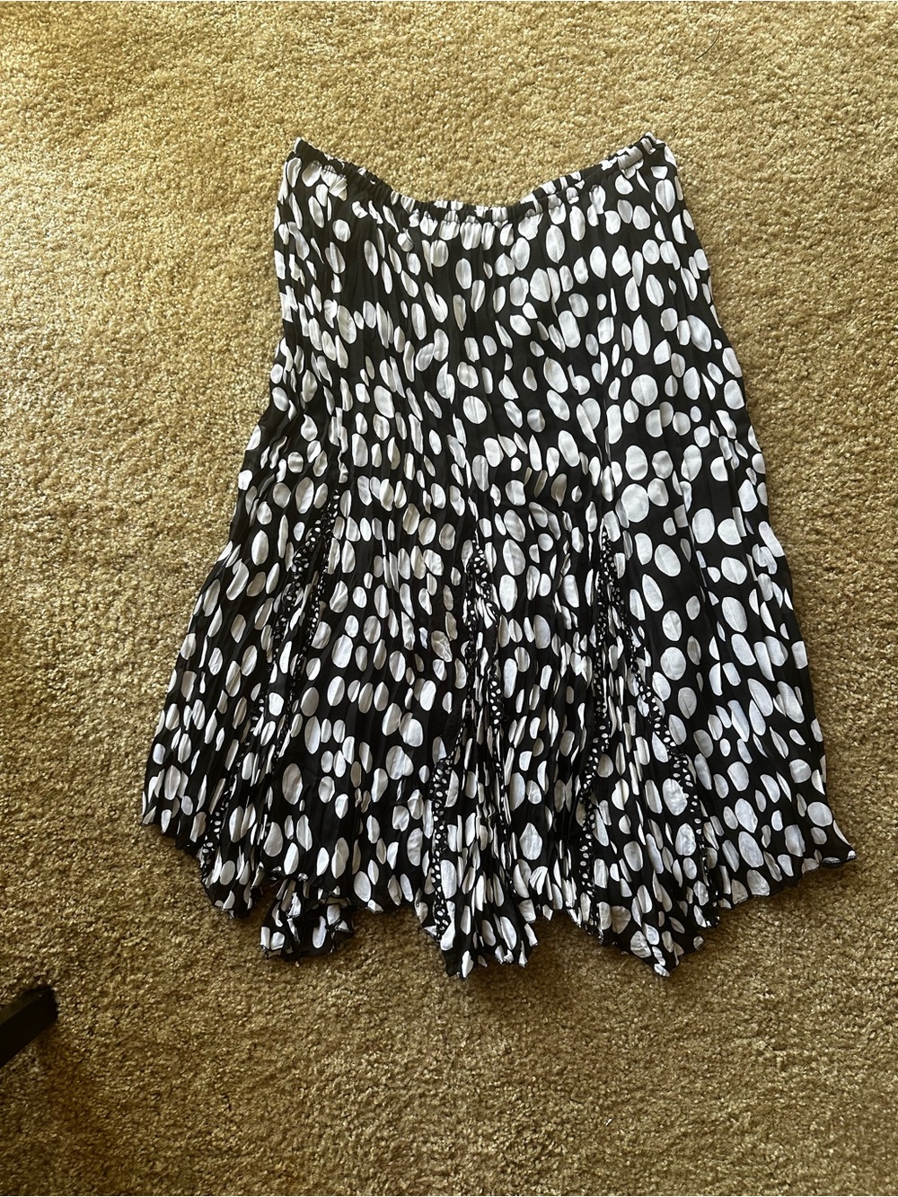 Sunny Leigh Black and White Dot Skirt